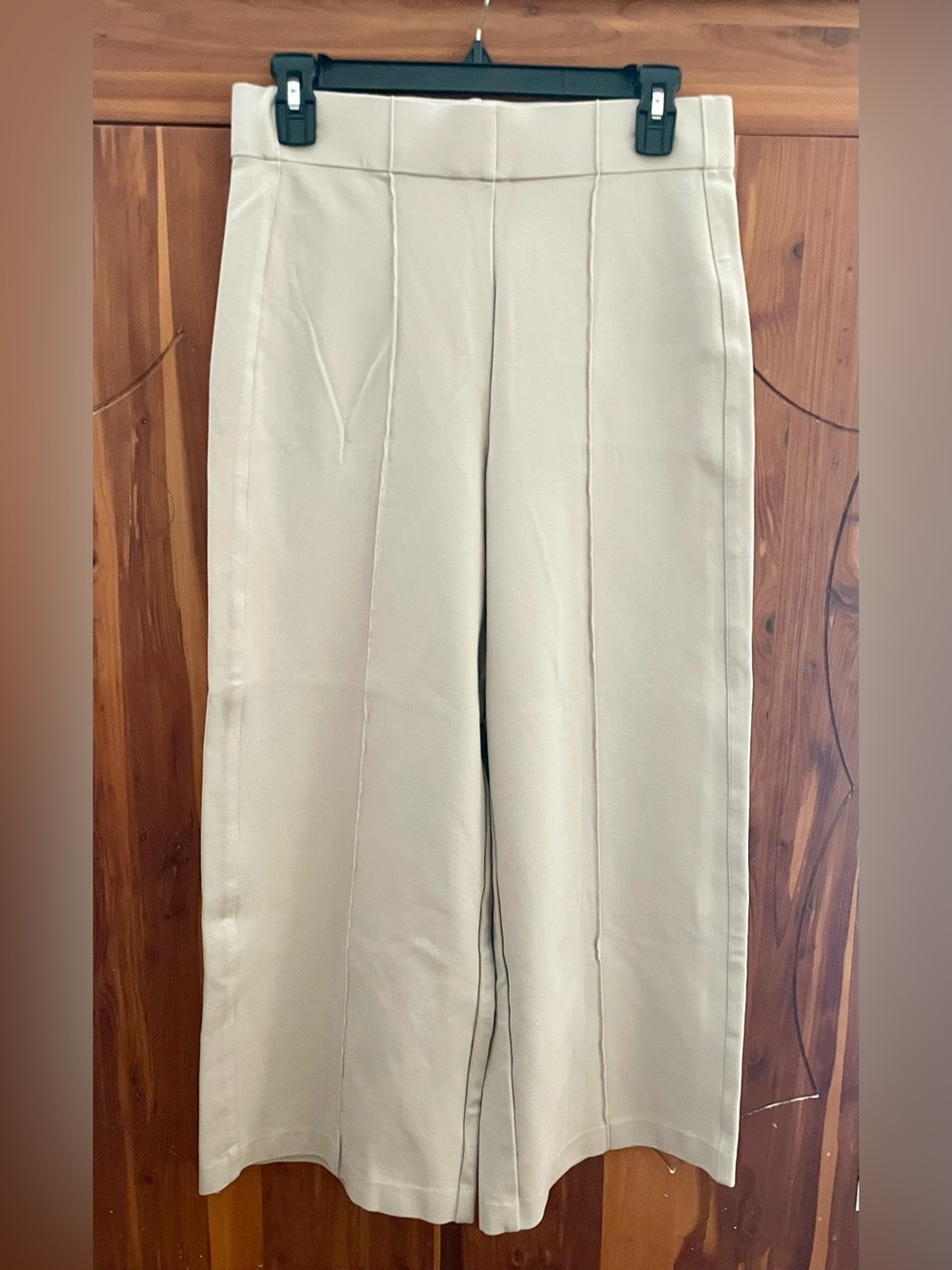 Vintage Jones NY Women’s Wide-Leg Cream Pants Size M
